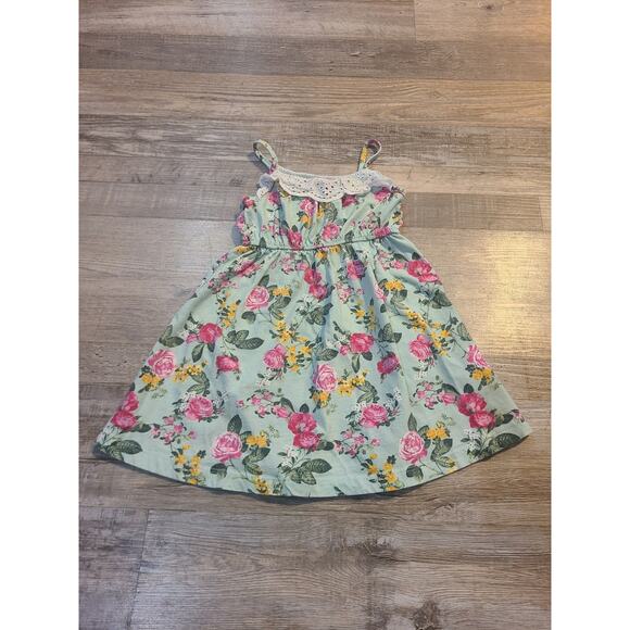 Vince Camuto dress, size 2T, floral pattern. - Picture 1 of 6